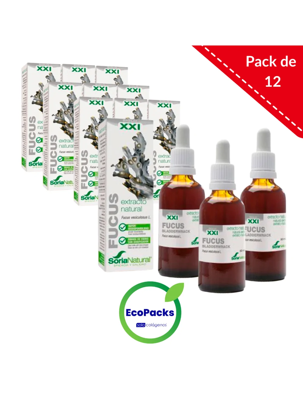 Soria Natural Ecopack Extracto De Fucus Ml