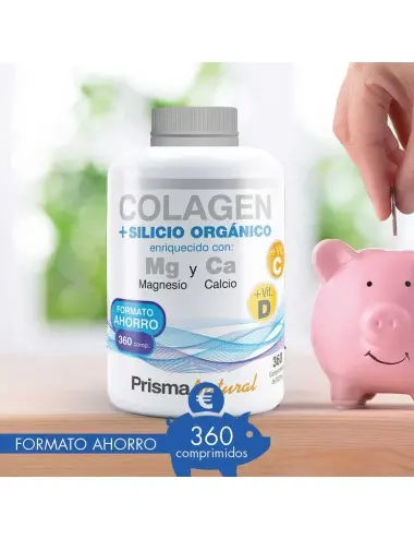 Nuevo Colageno Silicio Org Nico Comprimidos Prisma Natural