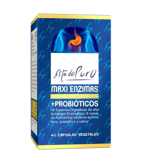 Tongil Estado Puro Maxi Enzimas + Probioticos 40 Cap