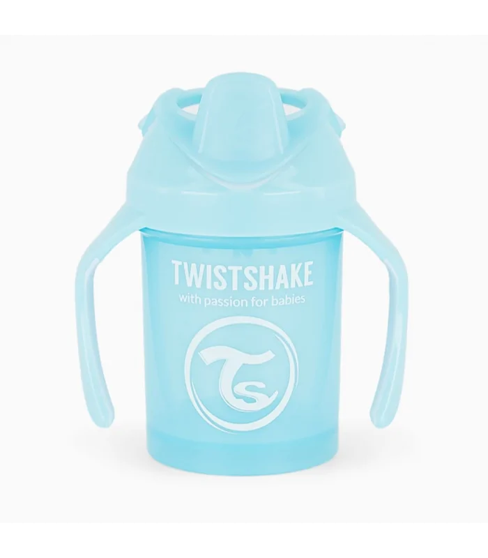 Taza 230Ml +4M Azul Pastel Twistshake