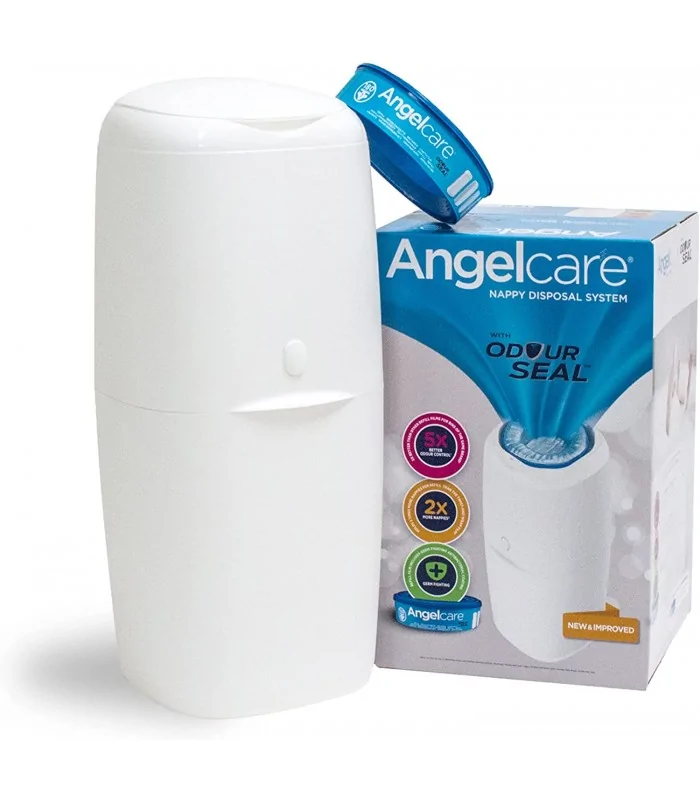 Angelcare Dress Up - Papelera para pañales efecto lacado
