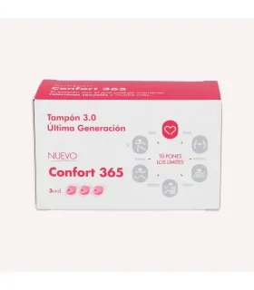 Tampon Confort 365 3 uds