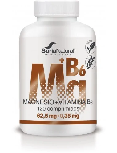 Soria Natural Magnesio + Vitamina B6 120 Comp
