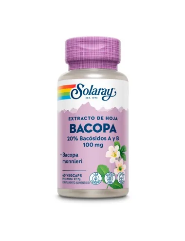Bacopa Solaray 60 capsulas...