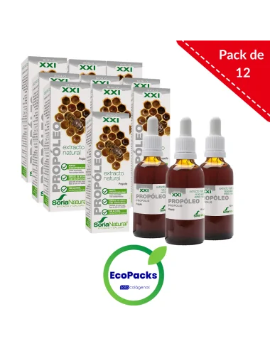 Soria Natural EcoPack 12 Extracto de Propóleo S.XXI 50 ml
