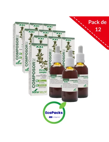 Soria Natural EcoPack 12 Composor 24 Diuracil complex 50 ml