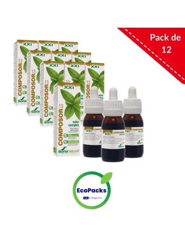 Soria Natural EcoPack 12 Composor 13 Oxiur Complex 50 ml