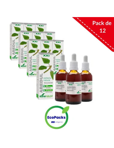 Soria Natural EcoPack 12 Extracto De Abedul 50 ml