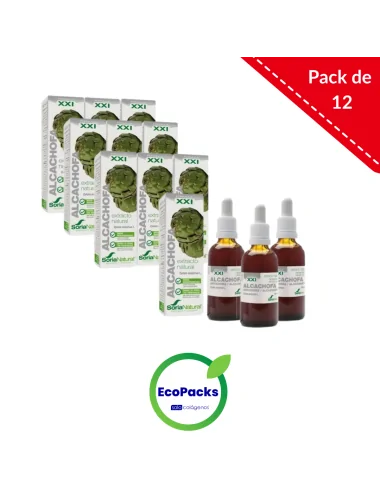 Soria Natural EcoPack 12 Extracto de Alcachofa 50 ml
