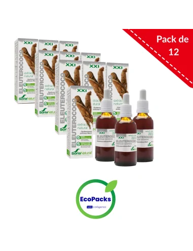 Soria Natural EcoPack 12 Extracto De Eleuterococo 50 ml