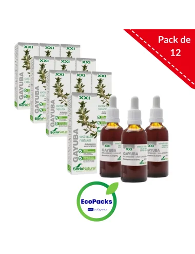 Soria Natural EcoPack 12 Extracto de Gayuba 50 ml