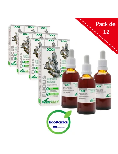 Soria Natural EcoPack 12 Extracto De Fucus 50 ml
