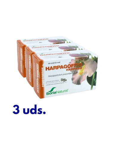 Soria Natural Pack 3 Harpagofito 60 Comp.