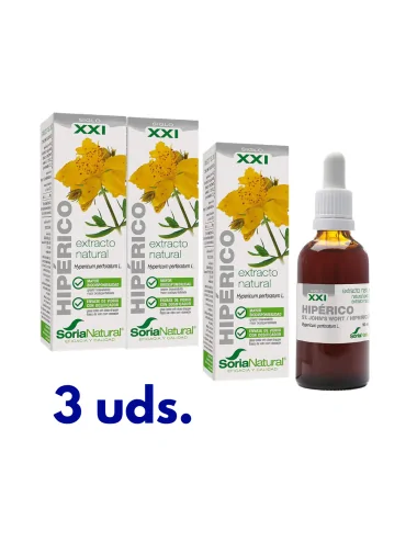 Soria Natural Pack 3 Extracto De Hipérico 50 ml