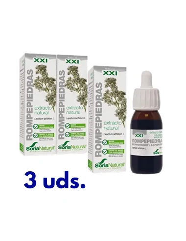 Soria Natural Pack 3 Extracto De Rompepiedras 50 ml