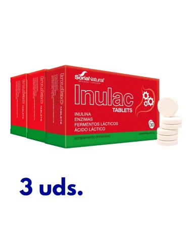 Pack 3X2 Inulac 30 Tablets...