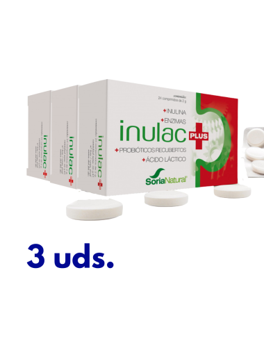 Pack 3X2 Inulac Plus 24...