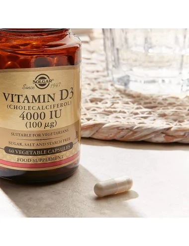 Solgar Vitamina D3 4000 IU...