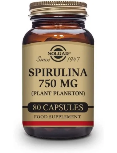 Solgar Espirulina 750 Mg 80 Cap