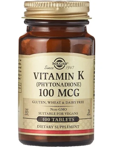 Solgar Vitamina K1 100 µg...