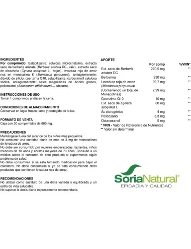 Soria Natural Colestesor 30...