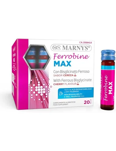 Marnys Ferrobine Max 20 viales