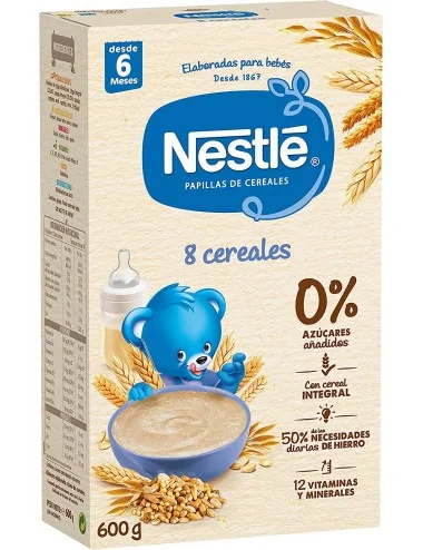 Nestlé papilla 8 cereales...