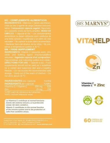 Marnys Vitahelp Vitamina C...