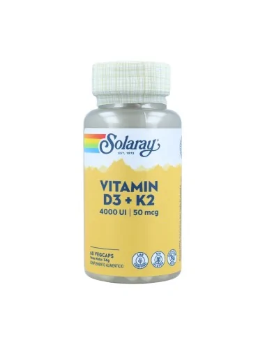 Vitamina D3+K2 60 cápsulas...