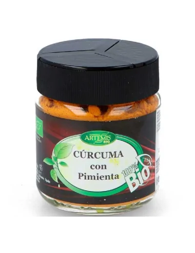 Artemis bio Curcuma Con Pimienta 80 Gramos Bio