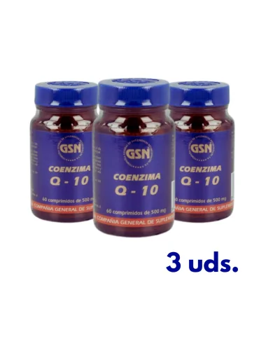 GSN Pack 3 Coenzima Q-10 60...