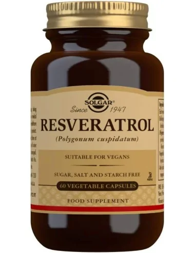 Solgar Resveratrol 60 Cápsulas Vegetales