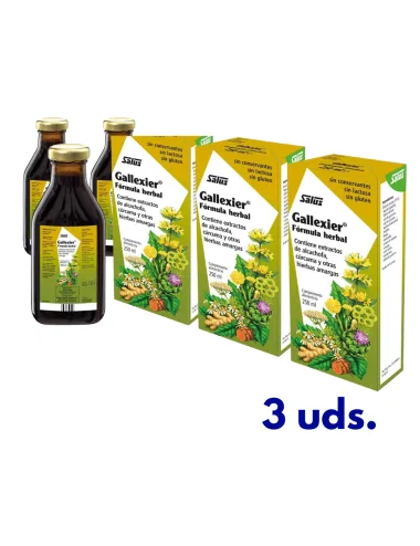 Salus Pack 3 Gallexier 250 ml