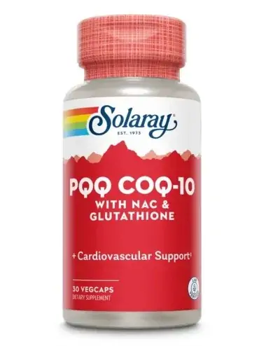 Solaray Pack 3 PQQ COQ-10 con NAC y Glutation 30 Cap