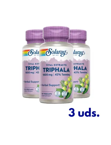 Solaray Pack 3 Triphala 90...