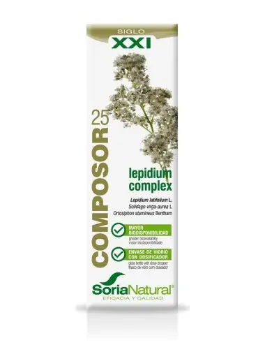 Soria Natural Composor 25 Lepidium Complex 50 ml
