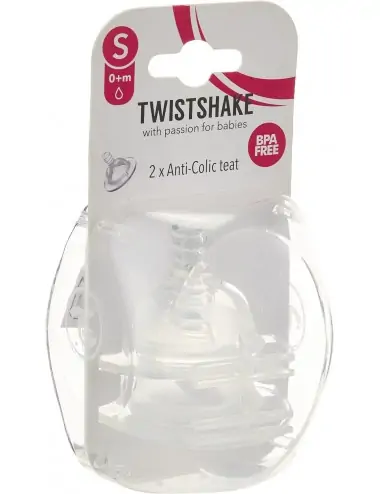 Twistshake Tetina S 0+m -...