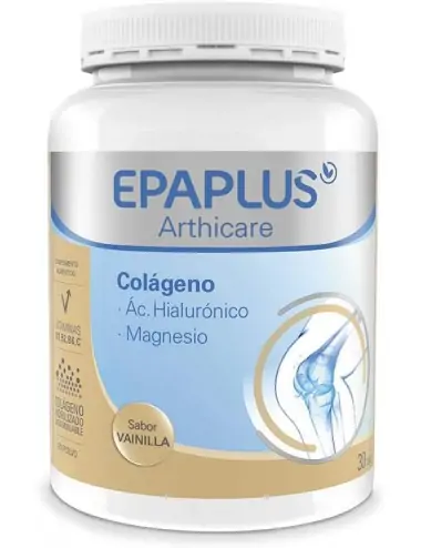 Epaplus Arthicare Colágeno + Ácido Hialurónico + Magnesio Polvo 30 días 325gr. Sabor vainilla