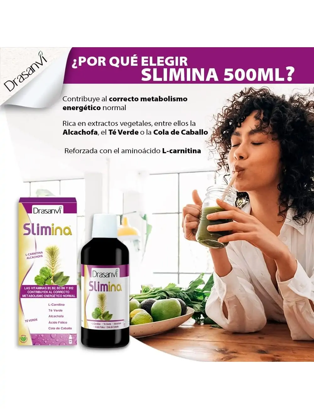 Compra Slimina 500 ml Drasanvi en Solocolgenos.com