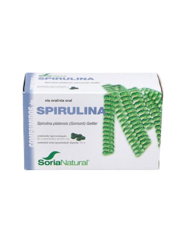 Soria Natural Spirulina 60...