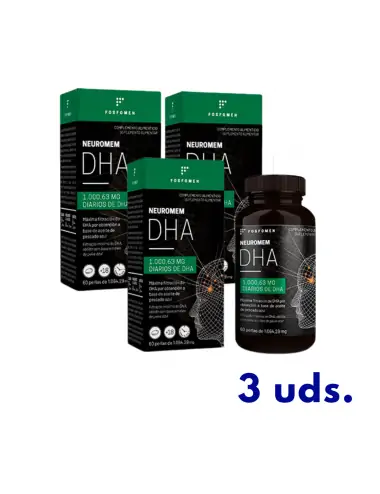 Herbora Pack 3 Neuromem DHA...