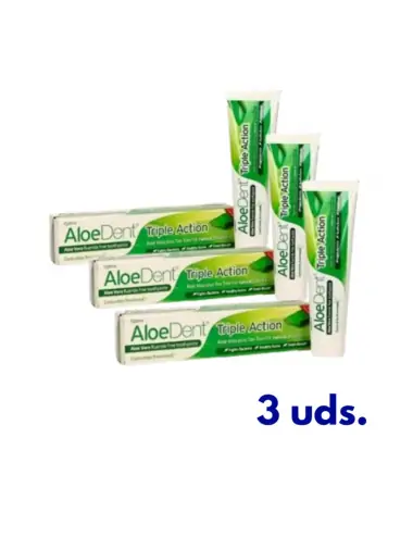 Aloedent Pack 3 Dentífrico...
