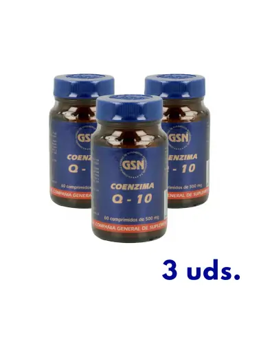 GSN Pack 3 Coenzima Q-10 60...