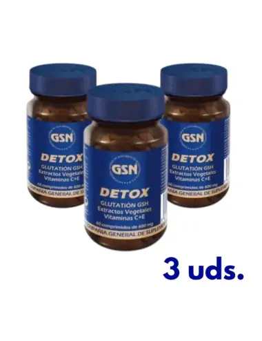 GSN Pack 3 Detox 60 Comp...
