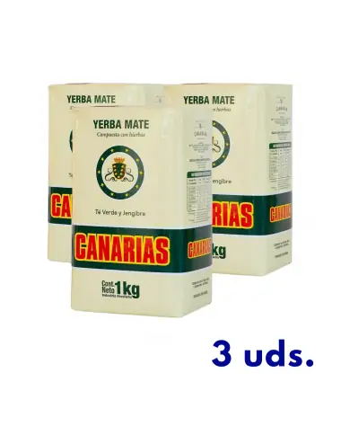 Canarias Pack 3 Yerba Mate...
