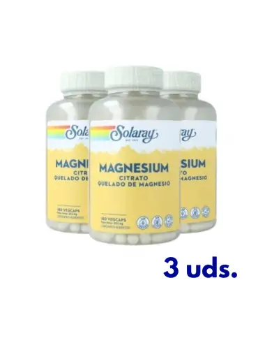 Solaray Pack 3 Magnesium...