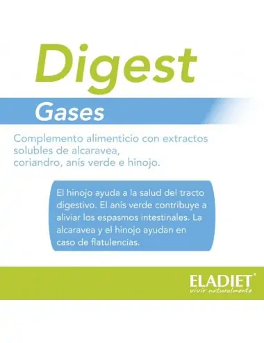 Eladiet Digest Gases 60 Comp.
