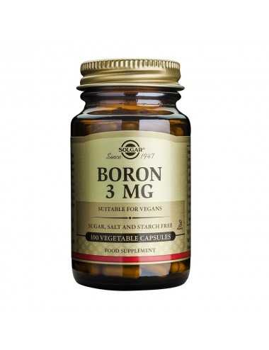 Solgar Boron 3 Mg 100 Cap Vegetales