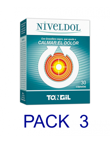 Pack 3 Tongil Niveldol 30 Cap