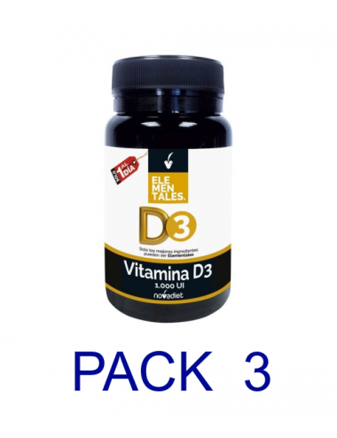 Pack 3 Novadiet Vitamina D3...